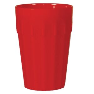 Olympia Kristallon polycarbonaat bekers 14,2cl rood (12 stuks)