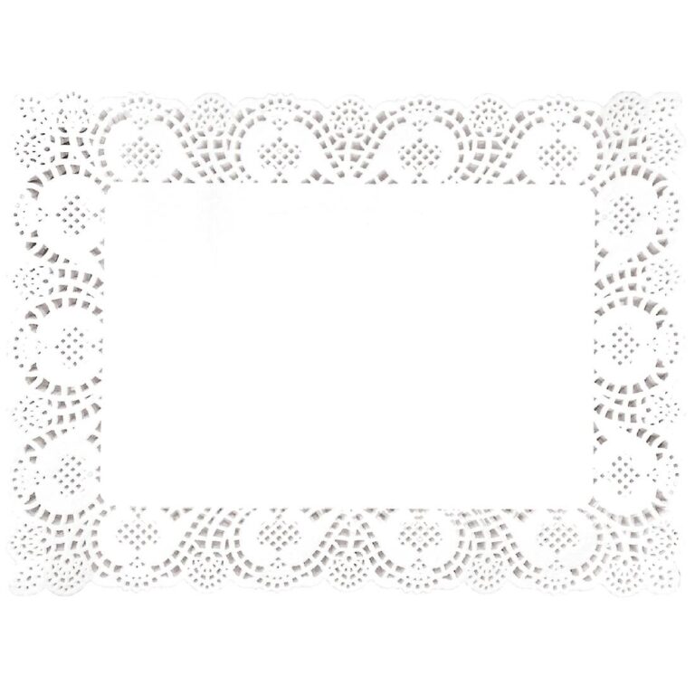 Olympia papieren taartranden 30x40cm (250 stuks)