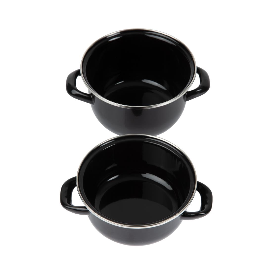 Olympia emaille mosselpan klein 14(Ø)cm - Afbeelding 3