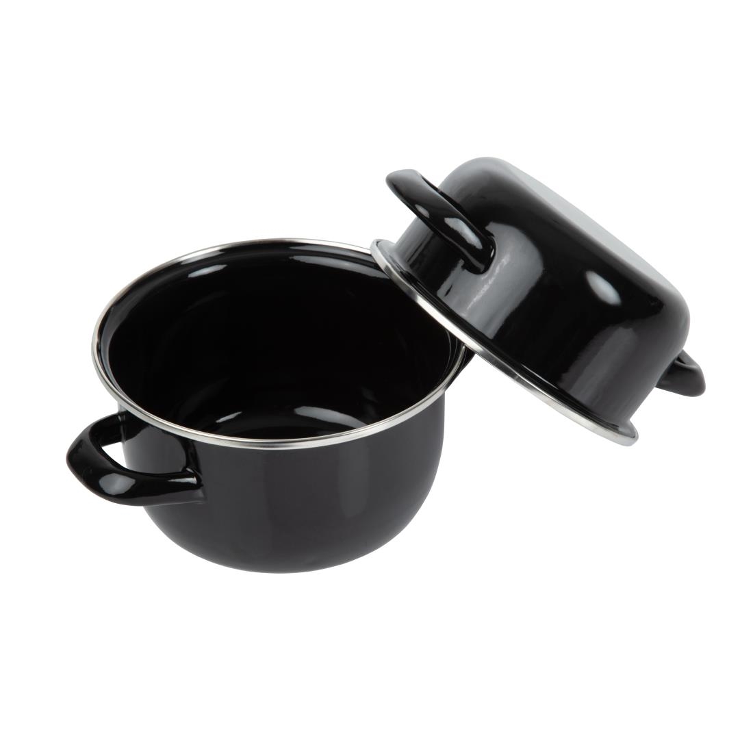 Olympia emaille mosselpan klein 14(Ø)cm - Afbeelding 4