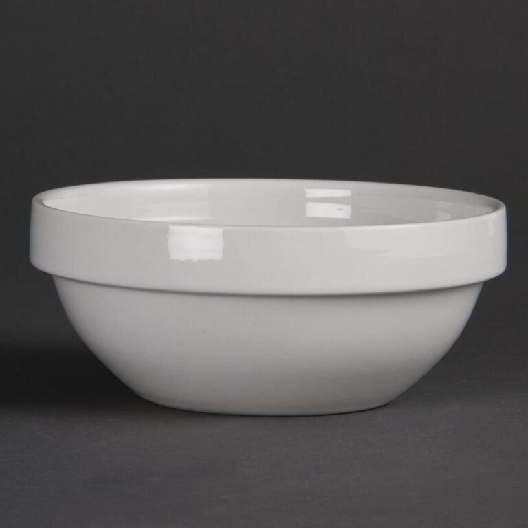 Olympia Whiteware stapelbare kom 13cm (12 stuks)
