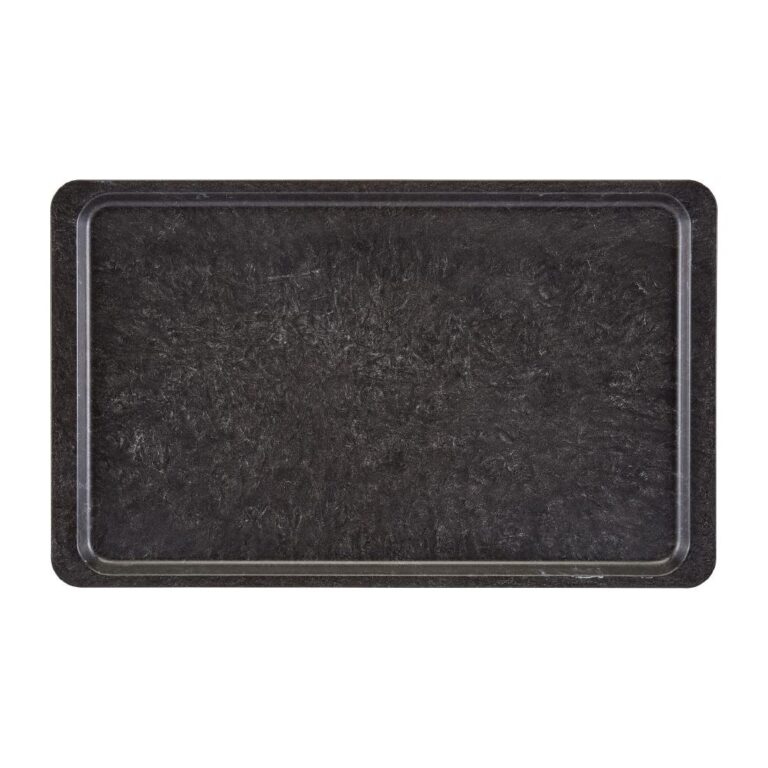 Cambro Versa polyester dienblad glad 53 x 32,5cm houtskool