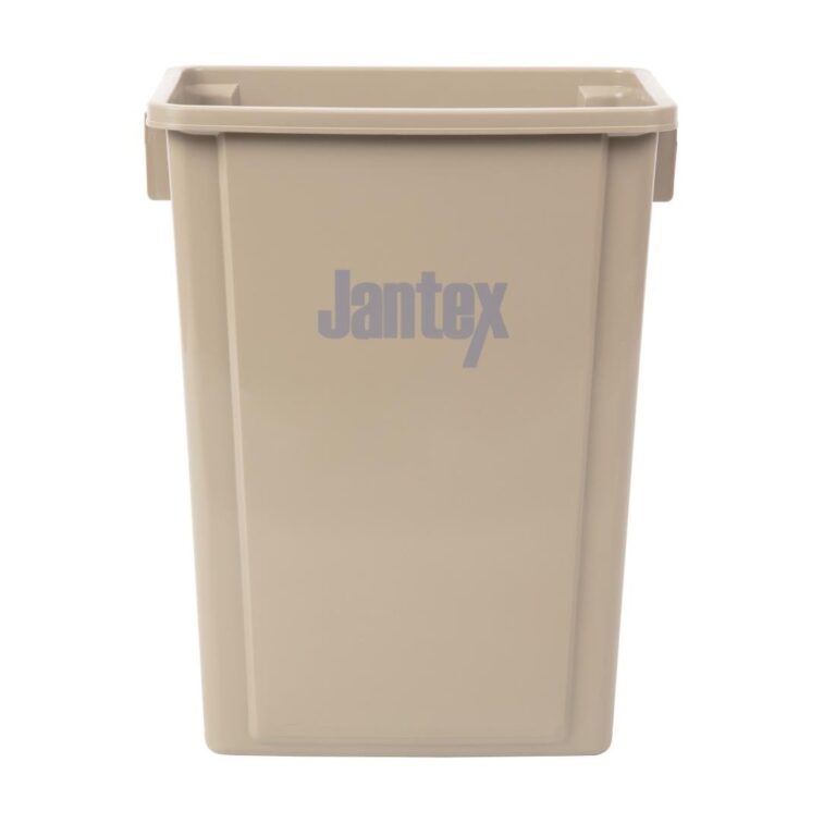 Jantex recycling afvalbak beige 56L