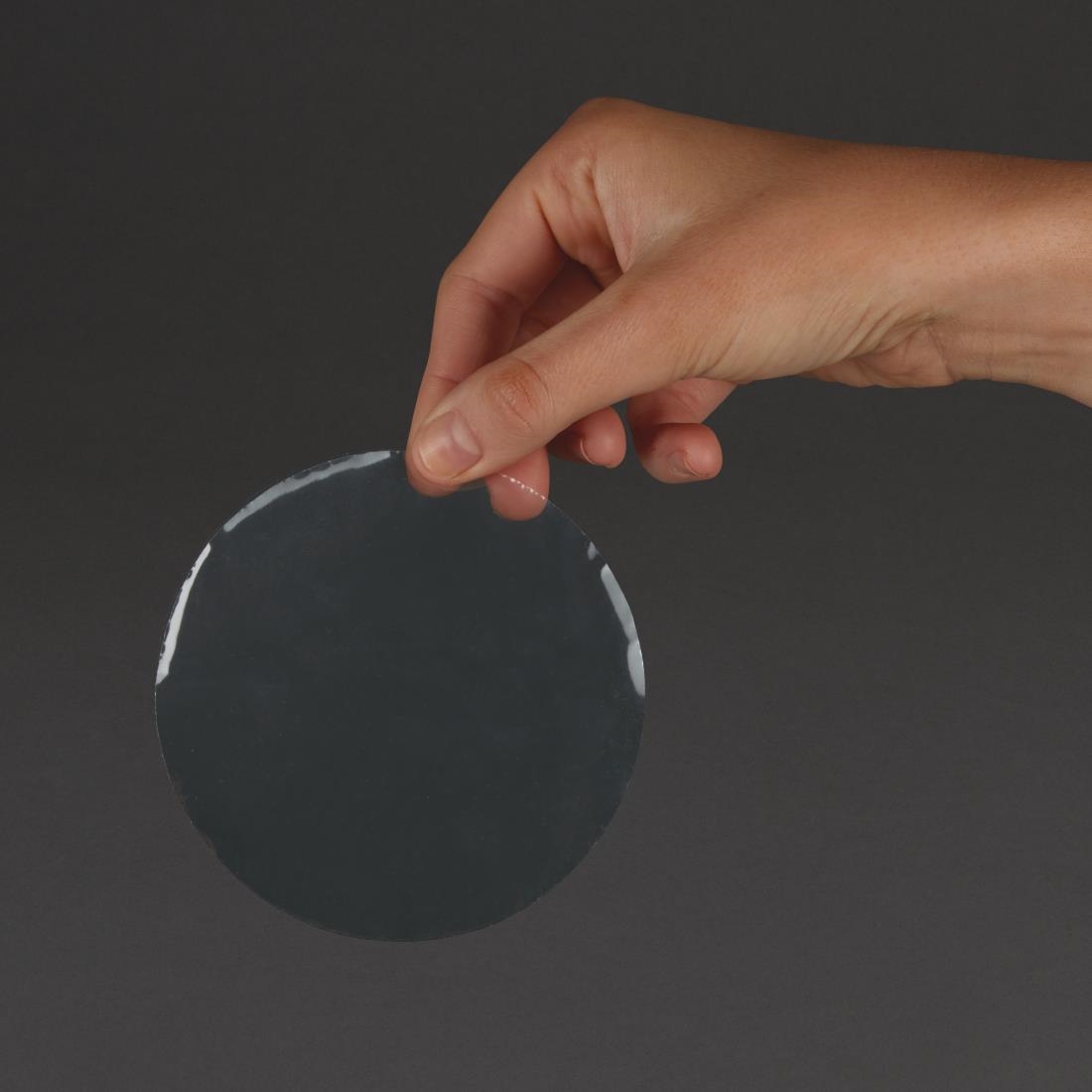 Plastic schijven voor scheiden hamburgers 10cm (5000 stuks) - Afbeelding 3