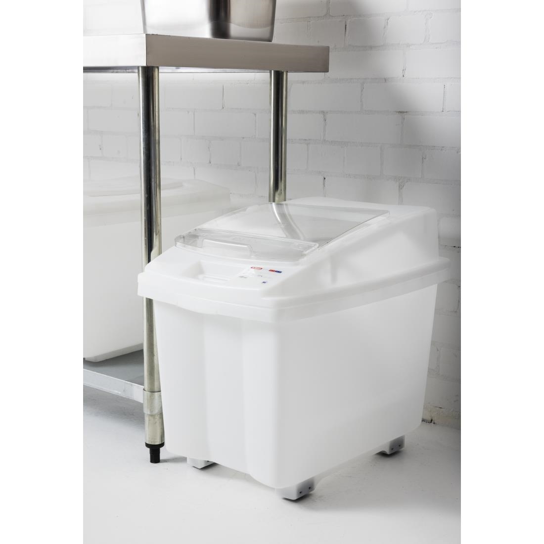 Araven transparante ingrediëntenbak met wielen 80L - Afbeelding 8