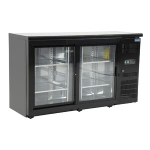 Polar U-serie bardisplay met 2 schuifdeuren