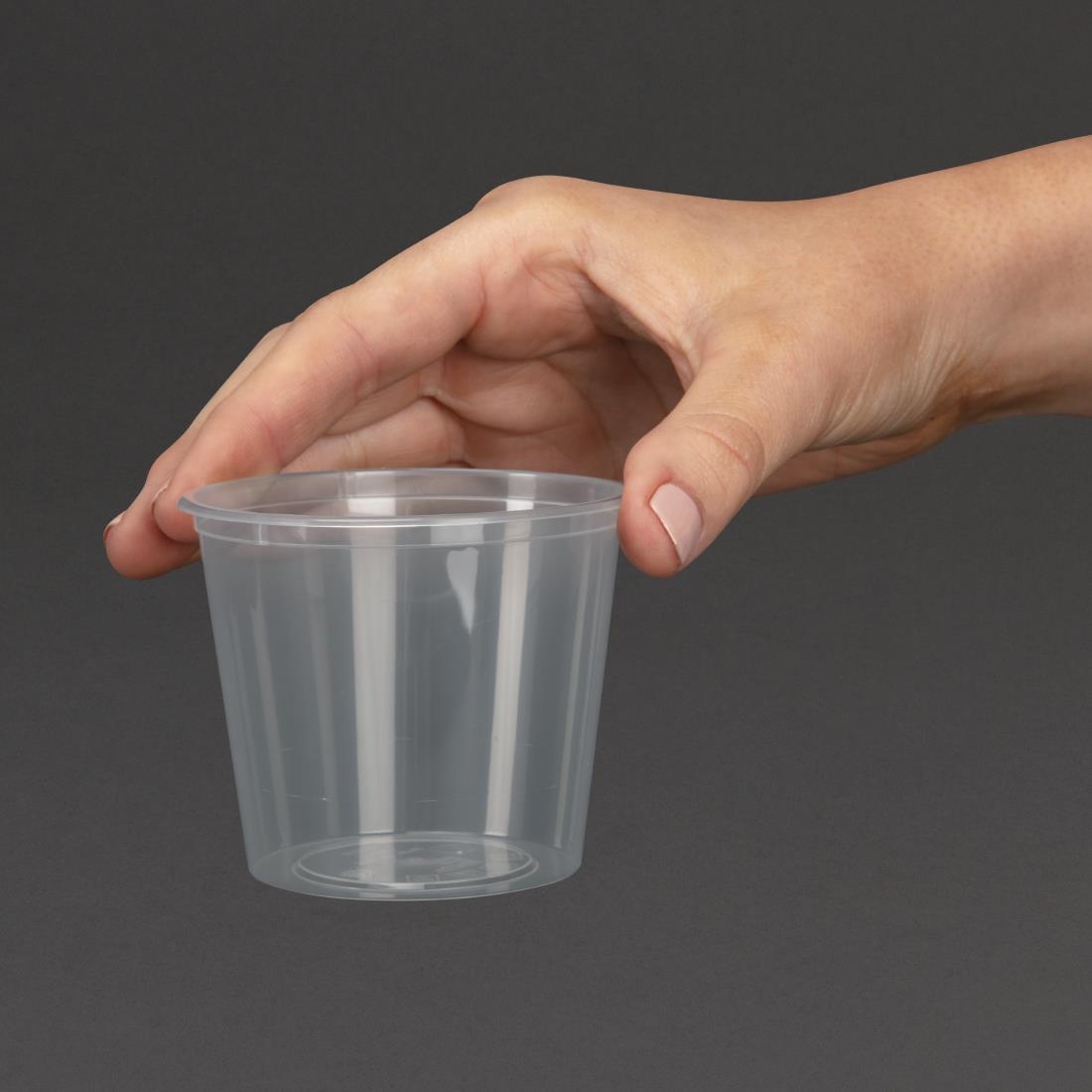 Fiesta Recylable kunststof magnetronbestendige bakjes 150 ml (100 stuks) - Afbeelding 4