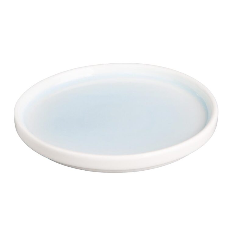 Olympia Fondant borden aqua blauw 152mm (6 stuks)
