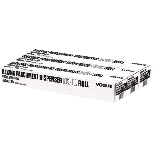 Bakpapier navulling voor Vogue Wrap450 dispenser (3 stuks)