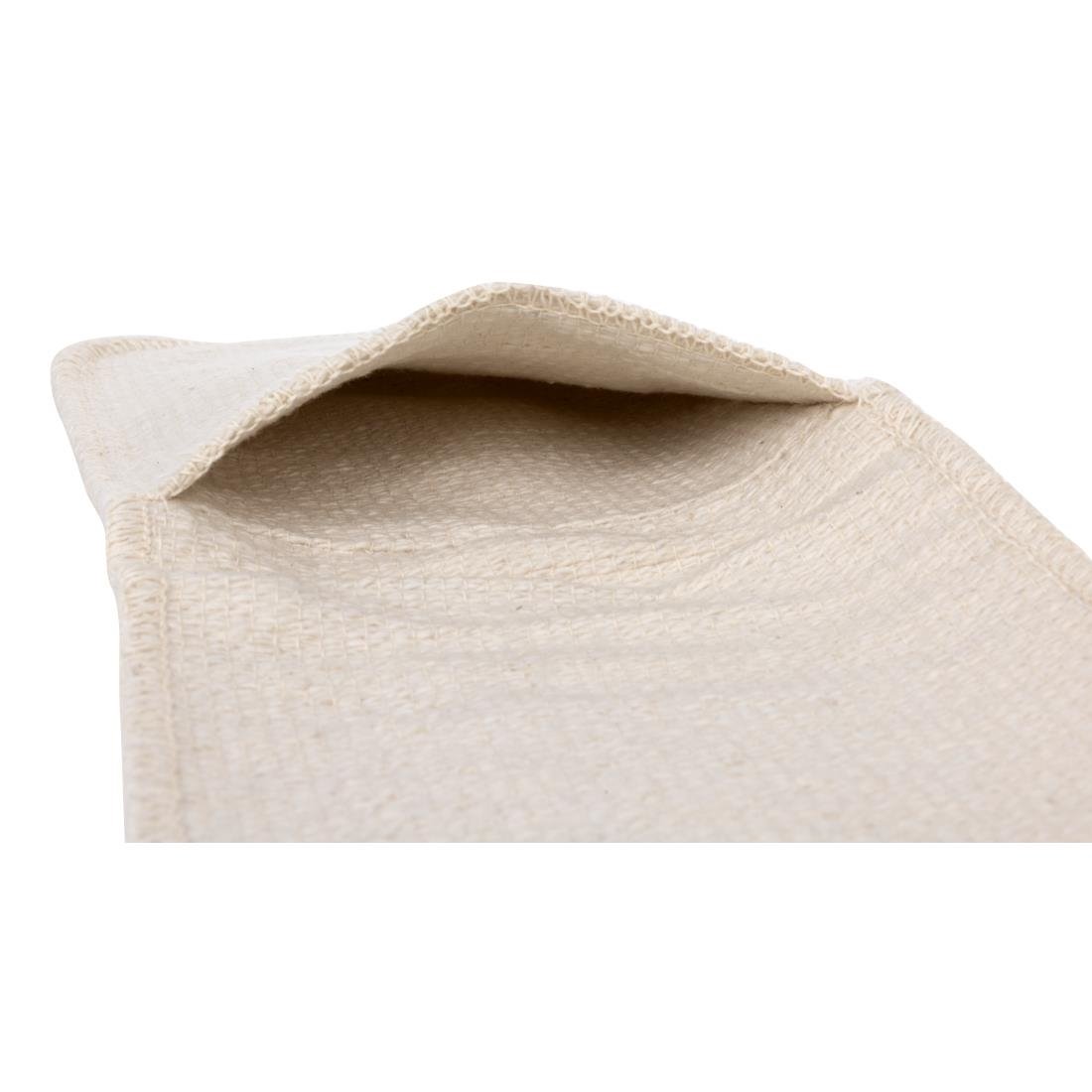 Dubbele ovenhandschoen katoen 90cm - Afbeelding 3