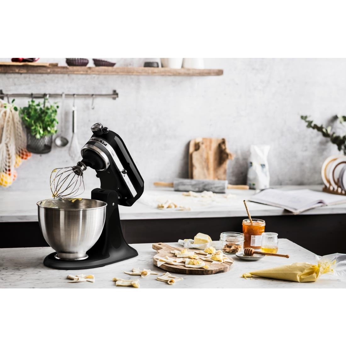 KitchenAid klassieke standmixer met kantelbare kop 4,3 liter 5K45SSEOB - Afbeelding 7