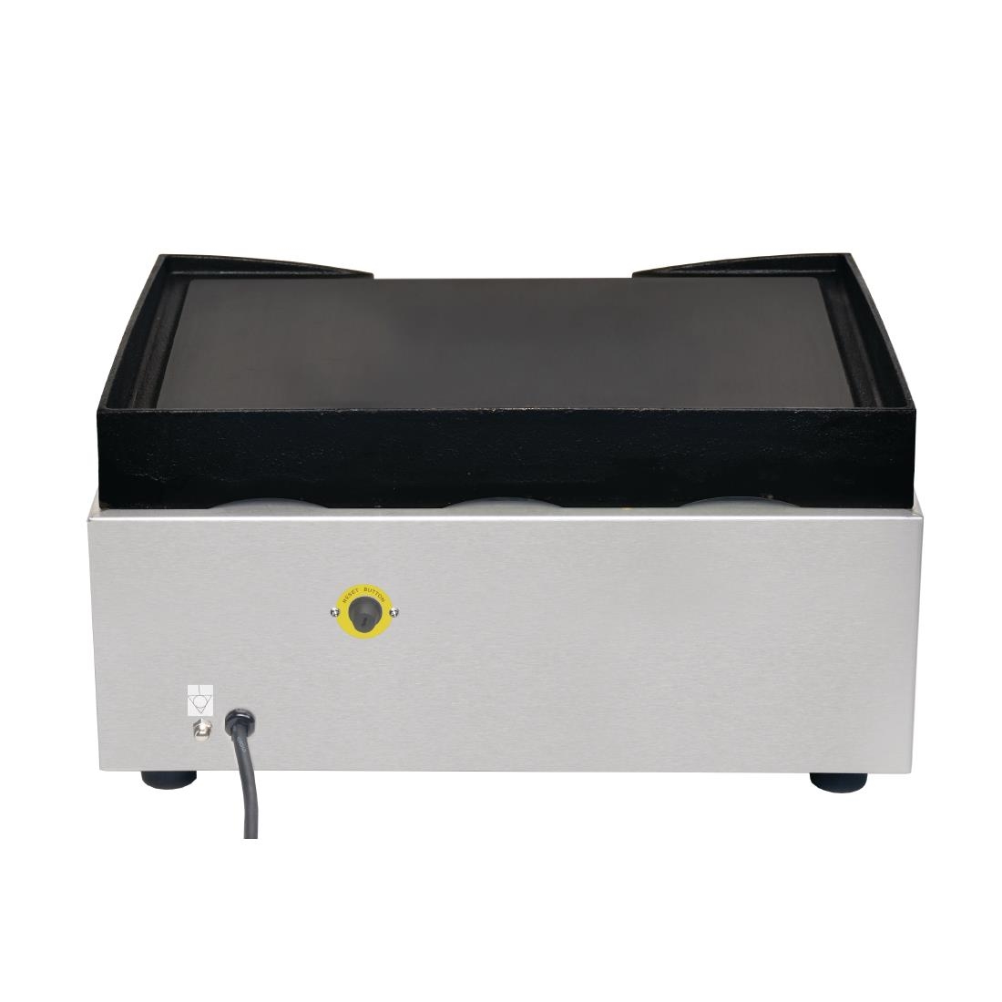 Buffalo tafelmodel gietijzeren bakplaat 1800W - Afbeelding 5