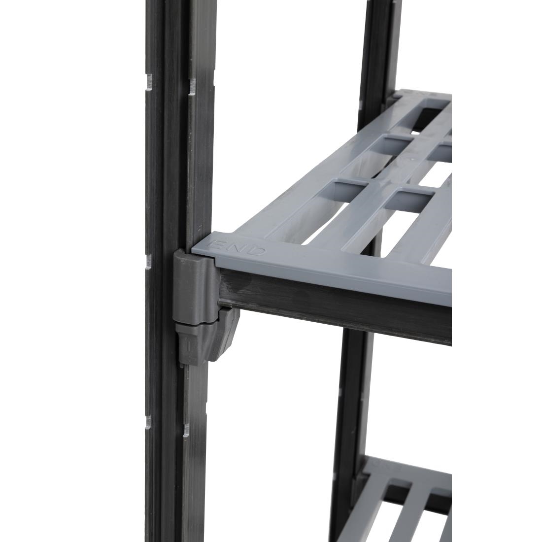 Cambro stelling 183cm hoog 4 planken - 54cm diep - 107cm breed - Afbeelding 4