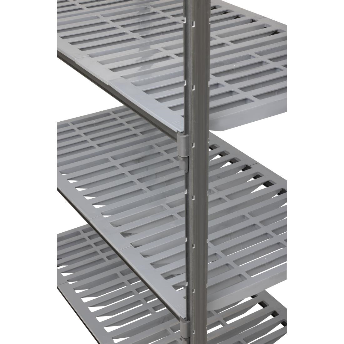 Cambro stelling 183cm hoog 4 planken - 54cm diep - 107cm breed - Afbeelding 5