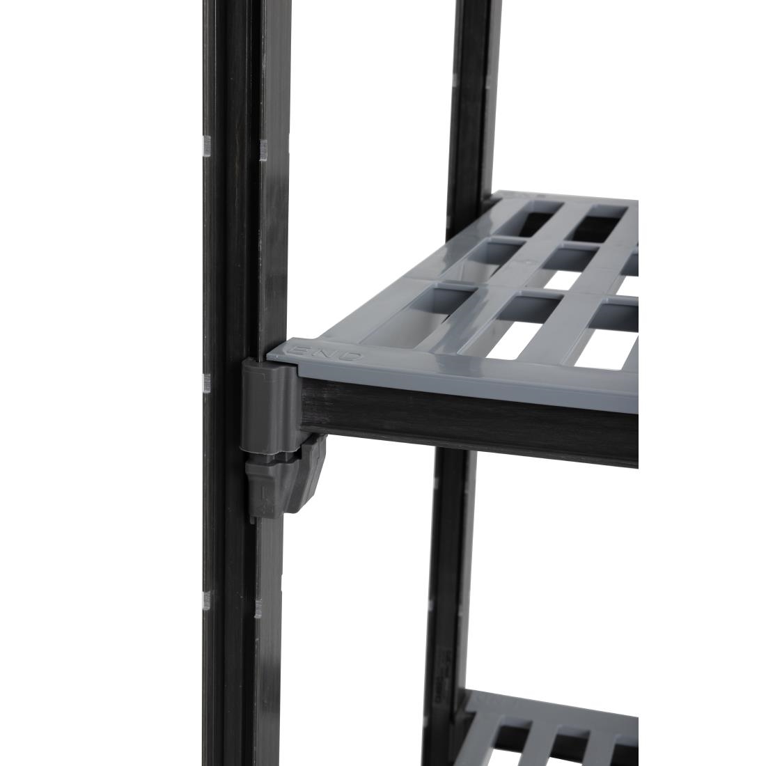 Cambro stelling 183cm hoog 4 planken - 54cm diep - 137cm breed - Afbeelding 5