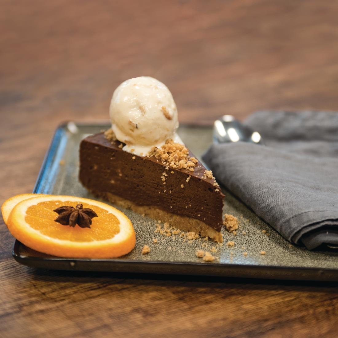 Olympia Mineral vierkant bord 26,5cm (4 stuks) - Afbeelding 5