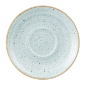 Churchill Stonecast cappuccino schotels blauw 185mm (12 stuks)