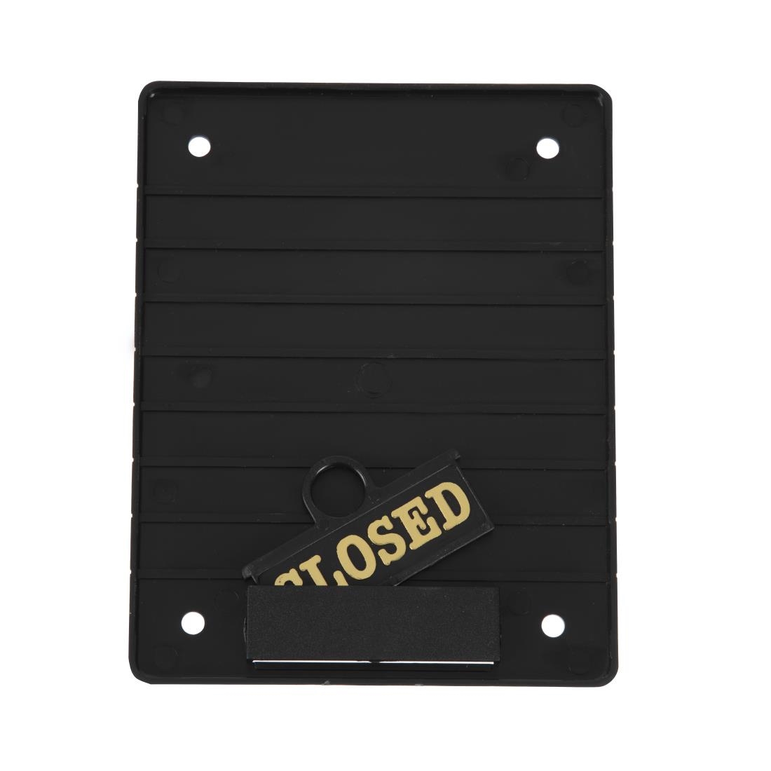 Deurbord Open Closed met openingstijden - Afbeelding 5