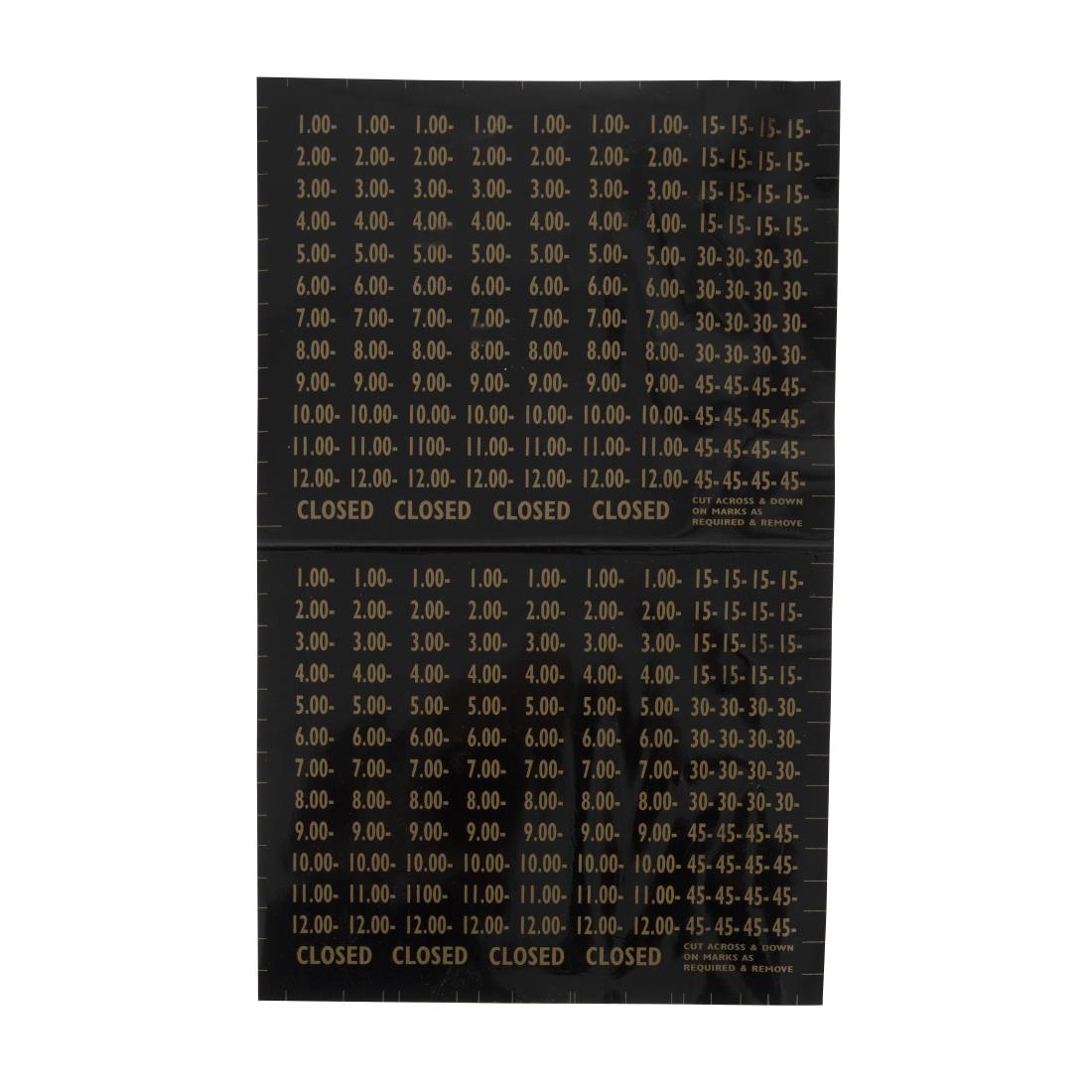 Deurbord Open Closed met openingstijden - Afbeelding 6