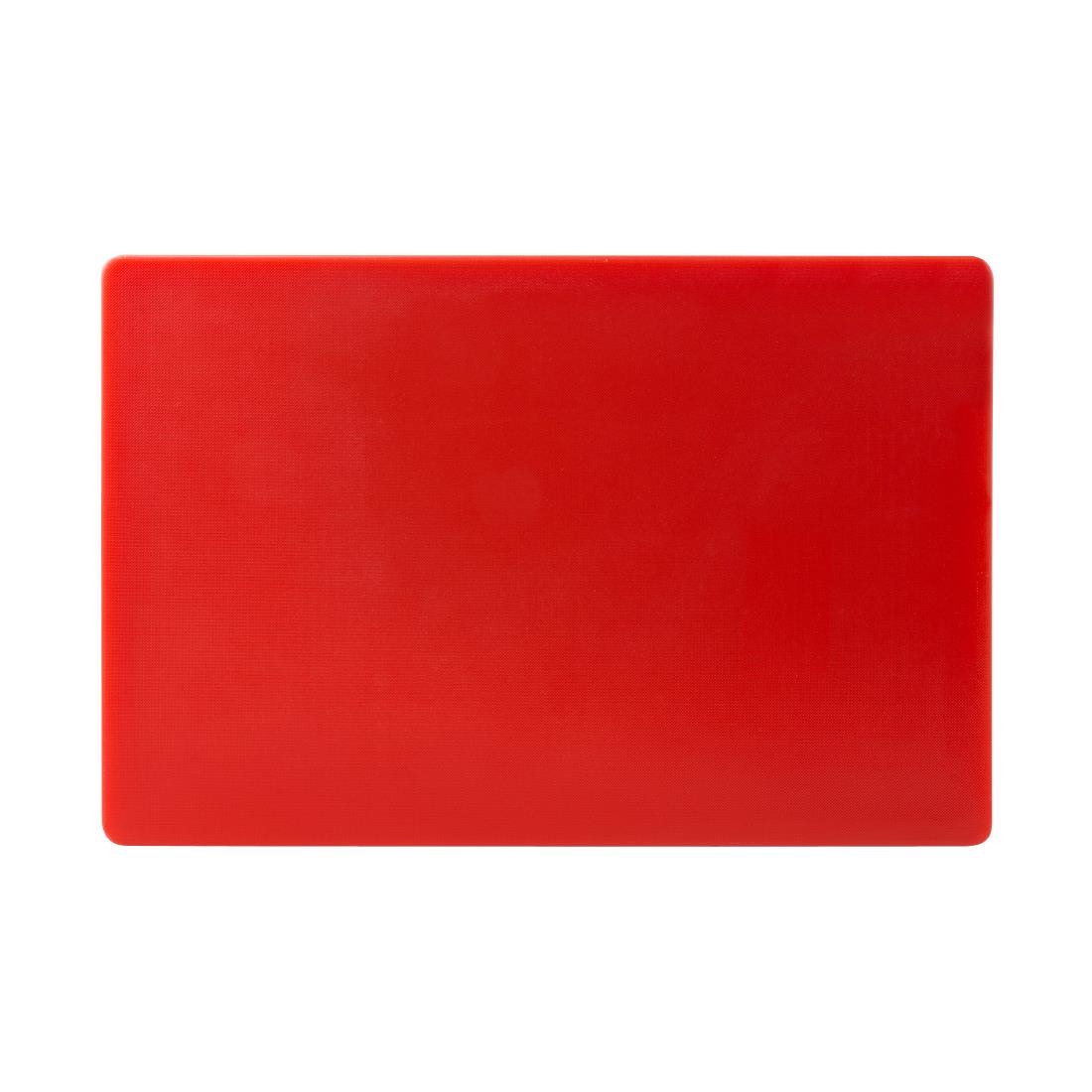Hygiplas LDPE extra dikke snijplank rood 600x450x20mm - Afbeelding 5