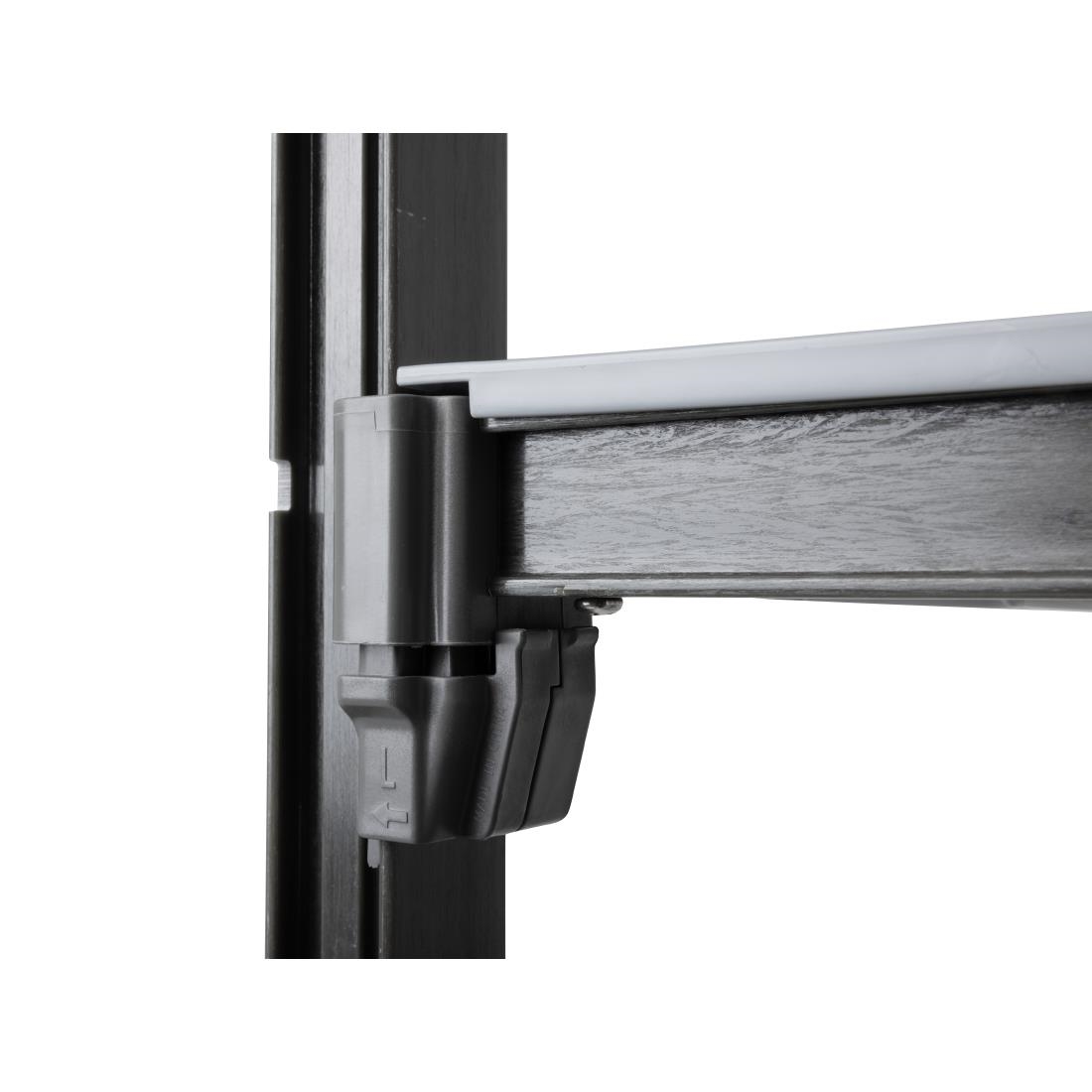 Cambro stelling 183cm hoog 4 schappen - 61cm diep - 107cm breed - Afbeelding 5