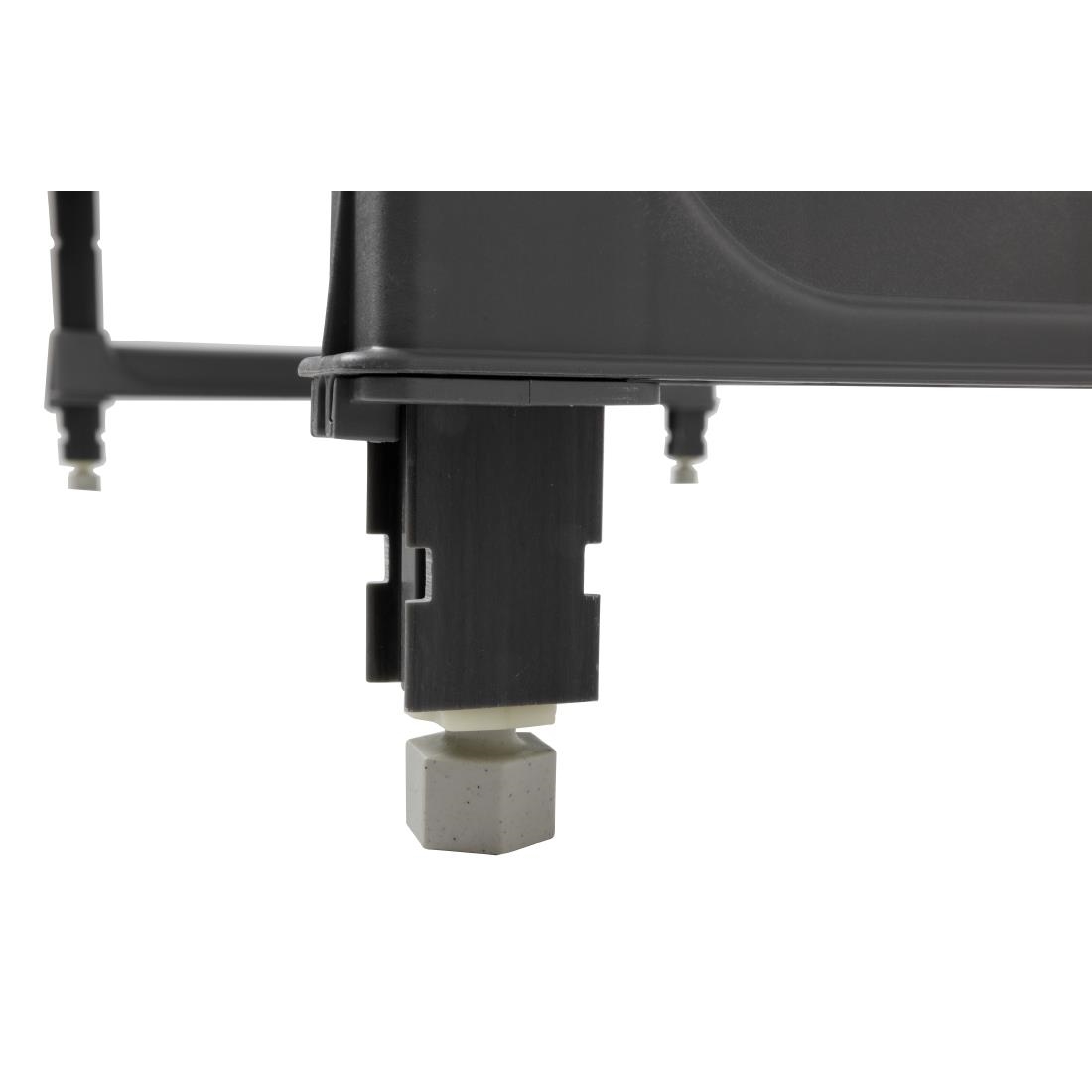 Cambro stelling 183cm hoog 4 schappen - 61cm diep - 107cm breed - Afbeelding 6