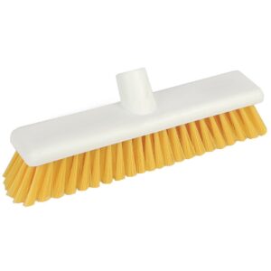 Jantex Hygiene zachte bezem 30cm geel