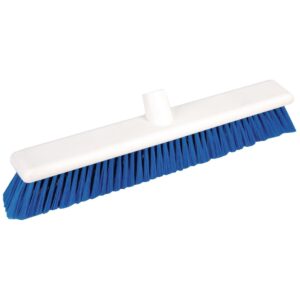 Jantex Hygiene zachte bezem 45cm blauw
