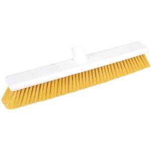 Jantex Hygiene zachte bezem 45cm geel