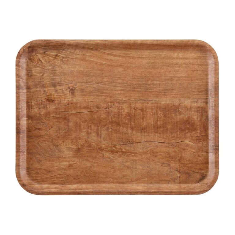 Cambro Madeira gelamineerd dienblad bruin olijf 46cm
