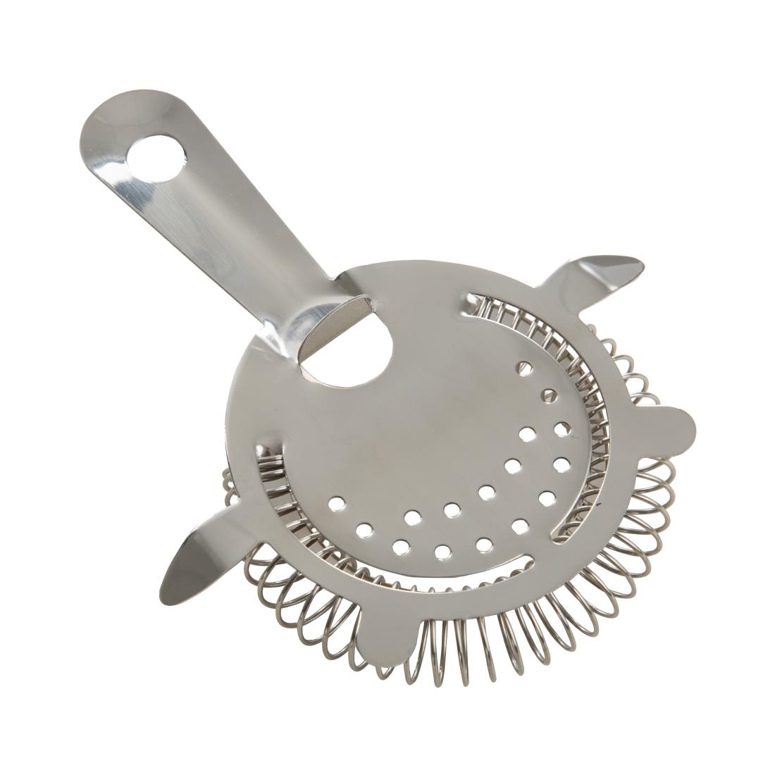 Olympia Hawthorne RVS cocktail zeef/strainer 4 tanden - Afbeelding 5