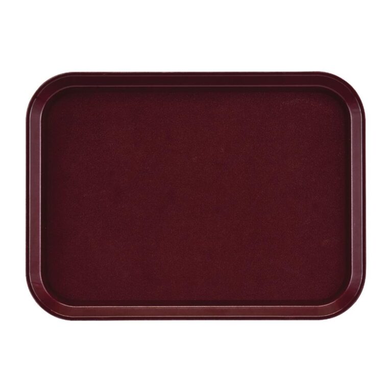 Cambro Epictread rechthoekig antislip glasvezel dienblad bordeaux 41,5 x 30,5cm