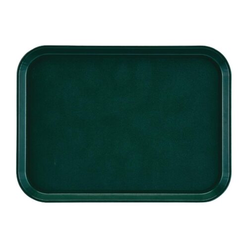 Cambro Epictread rechthoekig antislip glasvezel dienblad donkergroen 41,5 x 30,5cm
