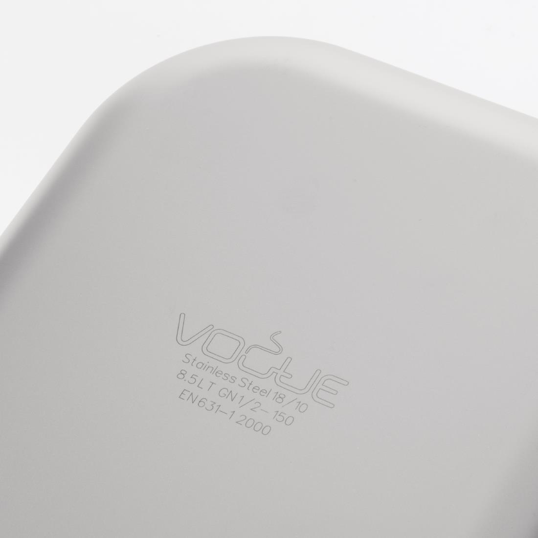 Vogue RVS GN 1/2 bak 150mm - Afbeelding 7