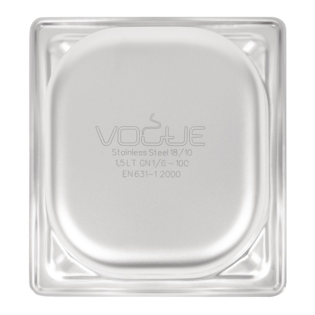 Vogue RVS GN 1/6 bak 100mm - Afbeelding 6
