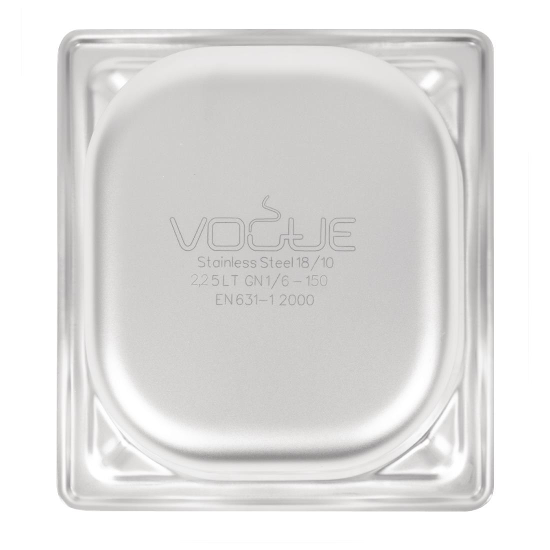 Vogue RVS GN 1/6 bak 150mm - Afbeelding 5