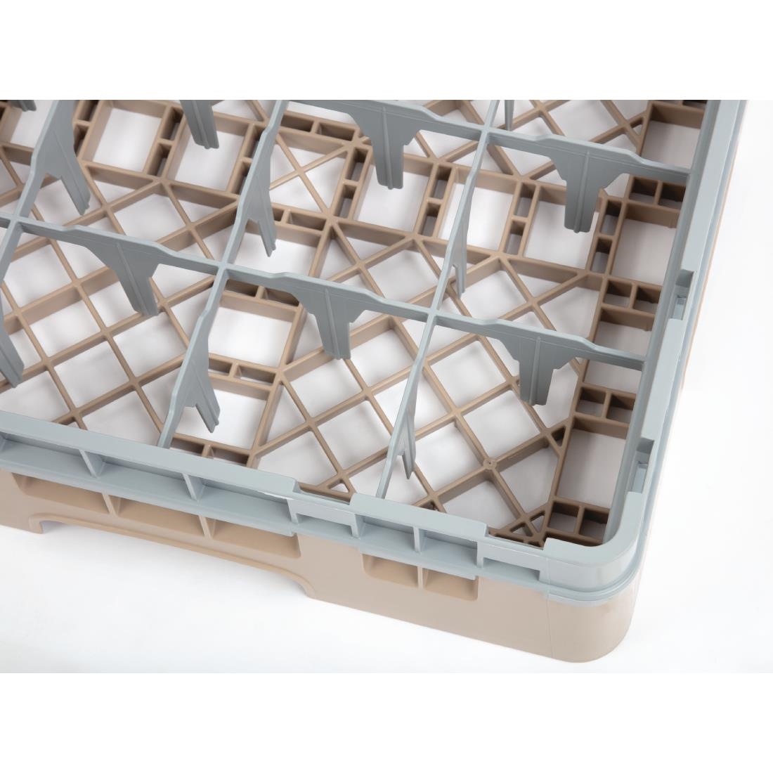 Cambro Camrack vaatwaskorf met 16 compartimenten max. glashoogte 9,2cm - Afbeelding 3