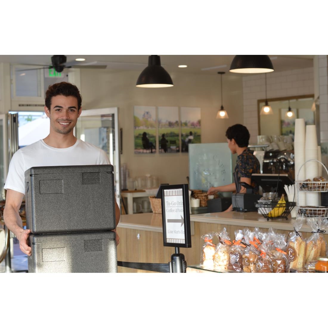 Cambro Cam GoBox geïsoleerde transportbox 16,9L - Afbeelding 4