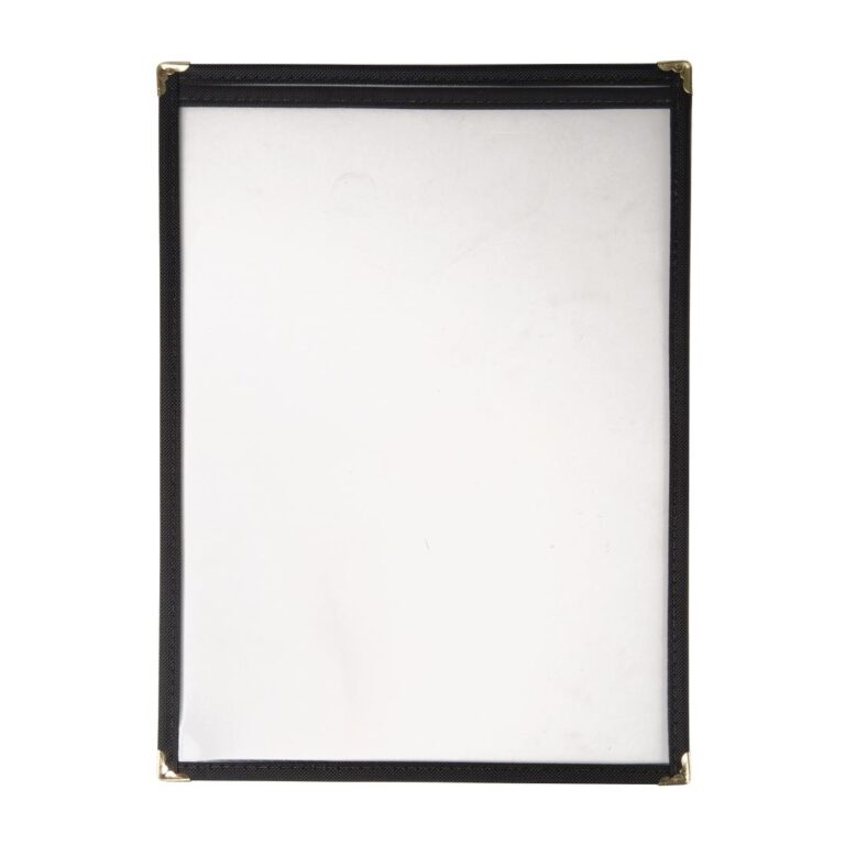 Olympia American Style menuhouder A4 zwart enkel
