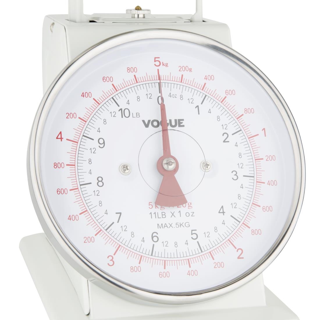 Vogue grote keukenweegschaal 5kg - Afbeelding 4