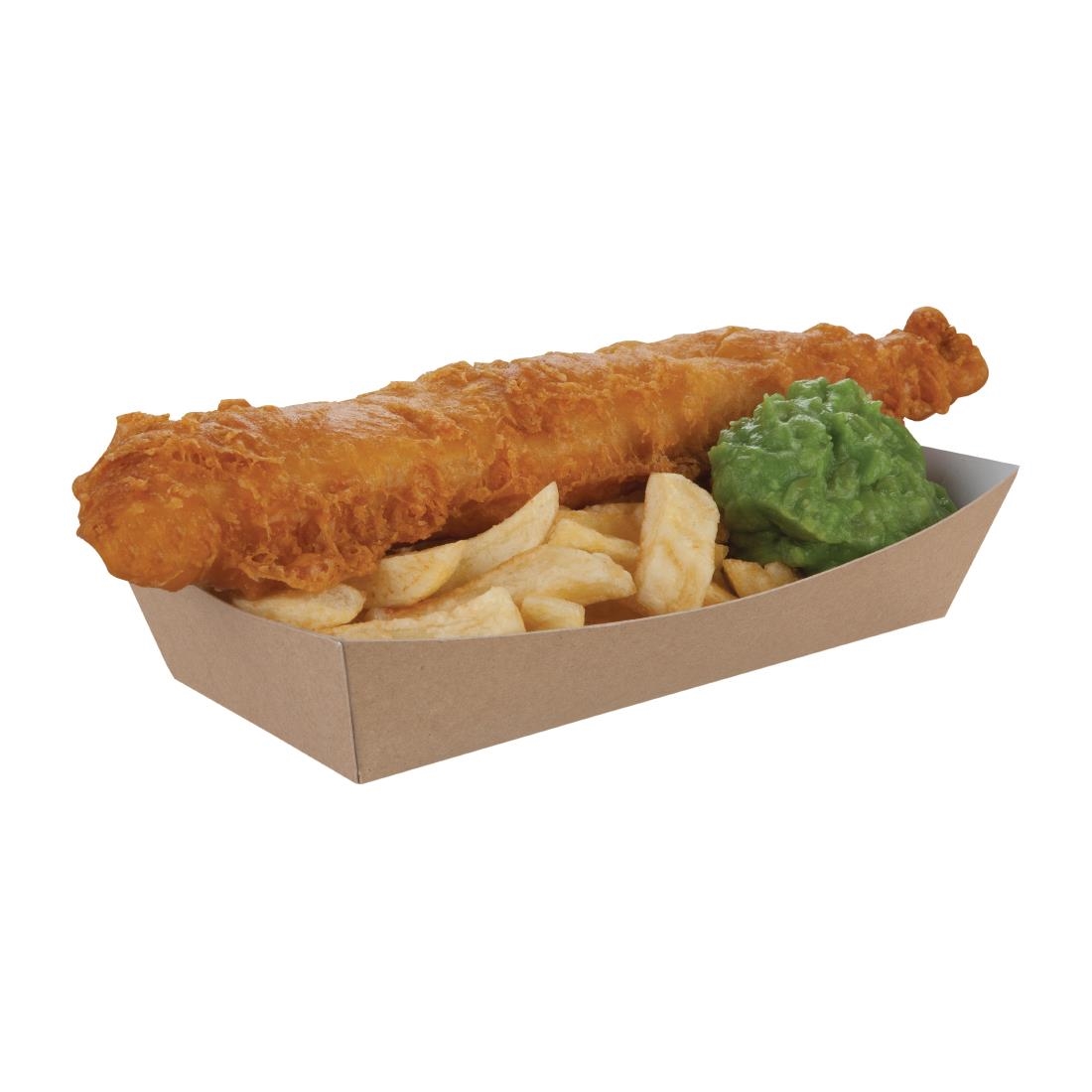 Colpac grote kraft voedselbakjes composteerbaar 22cm (250 stuks) - Afbeelding 5