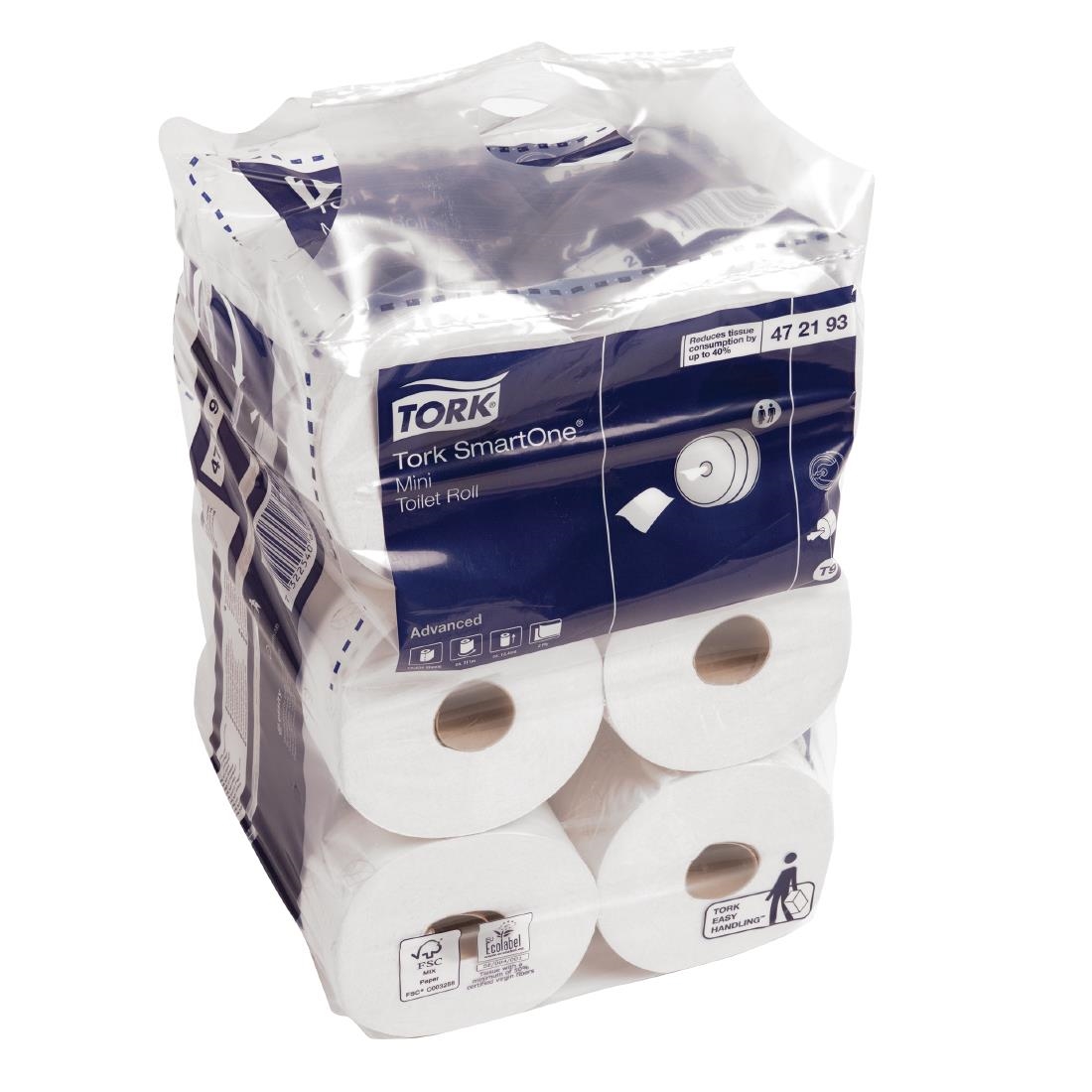 Tork SmartOne mini toiletrollen (12 stuks) - Afbeelding 6