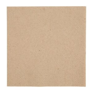 Fiesta Recyclable servetten 1/4 vouw gerecycled kraftpapier 240mm (4000 stuks)