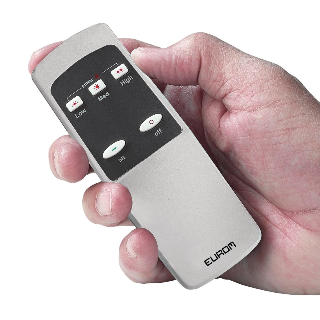 Eurom Golden elektrische terrasverwarmer met afstandsbediening 2200W comfort - Afbeelding 5