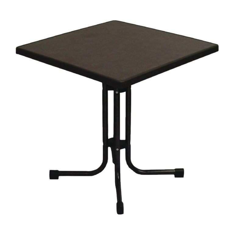 Limburg Pizarra opklapbare terrastafel 70(l) x 70(b) x 73(h) cm