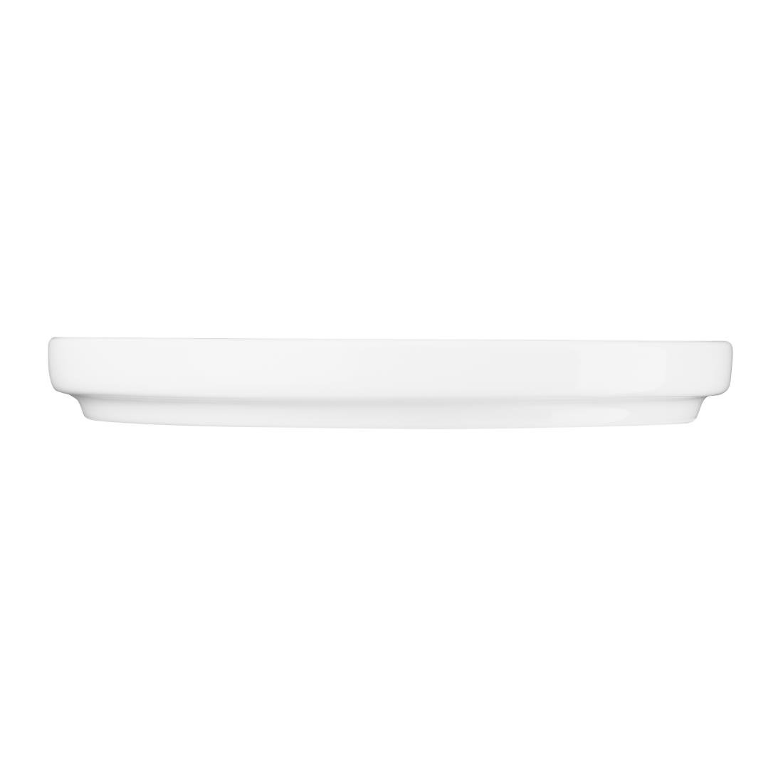 Olympia Whiteware platte ronde borden 150 mm (6 stuks) - Afbeelding 4