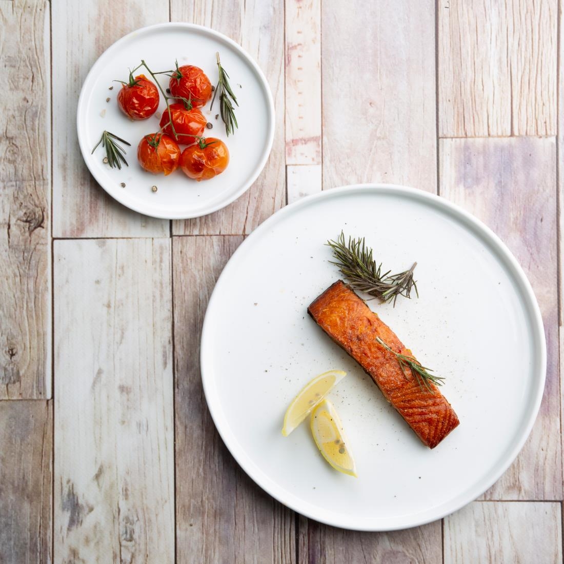 Olympia Whiteware platte ronde borden 150 mm (6 stuks) - Afbeelding 6