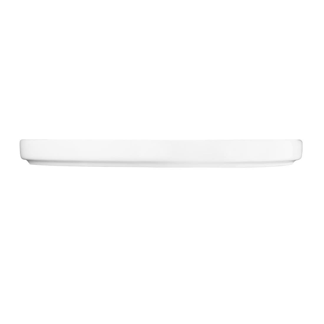 Olympia Whiteware platte ronde borden 268 mm (4 stuks) - Afbeelding 4