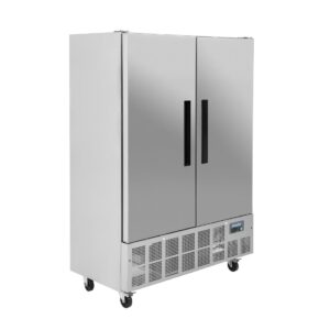 Polar G-serie 2-deurs slimline RVS vriezer 960L