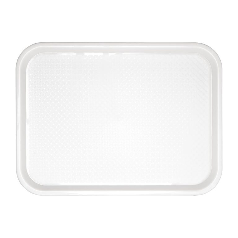 Olympia Kristallon polypropyleen dienblad wit 34,5x26,5cm